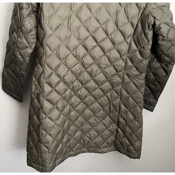 J.Jill Women's S Petite Long Lightweight Down Puffer Jacket - Picture 8 of 8